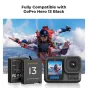 K&F Concept K&F Gopro 13 Camera Battery 2100mAh 3-pack Charger