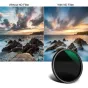 K&F Concept 37MM MV36 Slim Variable ND Filter ND8ND2000
