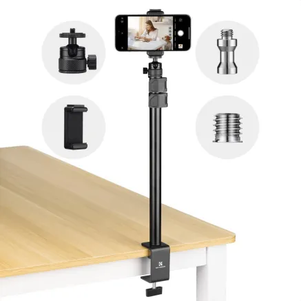 K&F Concept K&F 3790cm C-Clamp Desktop Stand