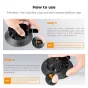 K&F Concept K&F 4.5 Suction Cup Camera Mount
