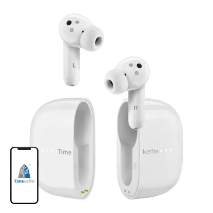 TIMEKETTLE M3 Offline Translation Earbuds White