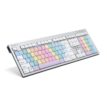 LogicKeyboard BlindTouch Typing Keyboard UK - Color-coded for touch typing 