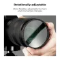 K&F Concept 82MM Centerfield Split Diopter Filter