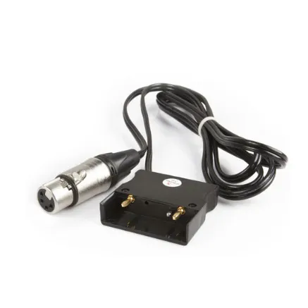 Swit S-7100A Gold Mount Battery Pin to 4-pin XLR cable