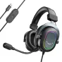 Fifine H6 gaming headphones black - 50mm drivers, 7.1 surround sound, USB connec