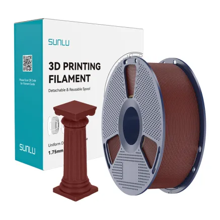 Sunlu PLA High-Speed Marble Filament brick red