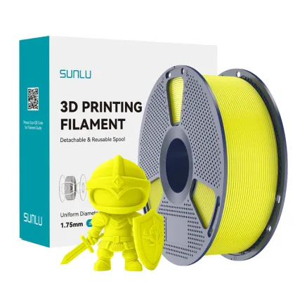 Sunlu PLA+ Filament Yellow