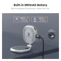 K&F Concept Magnetic Selfie Light with 360 Rotation & Mirror