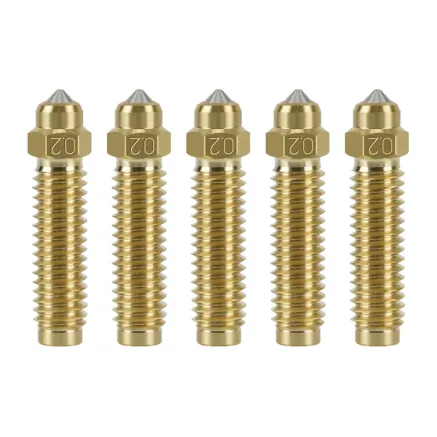 0.2 mm Hardened Brass Nozzle Set for ELEGOO Centauri Carbon