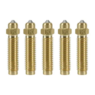 0.4 mm Hardened Brass Nozzle Set for ELEGOO Centauri Carbon