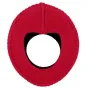 Zacuto Fleece Eye Cushion Red - Soft foam core, fleece cover, compatible with 
