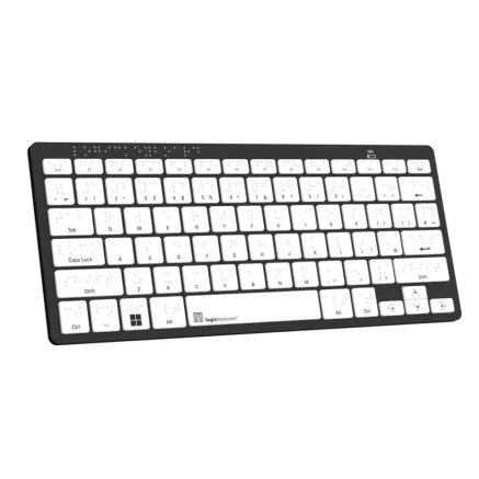 LogicKeyboard Braille Bluetooth PC Assistive Keyboard