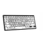 LogicKeyboard Braille/LargePrint Black on White MAC UK