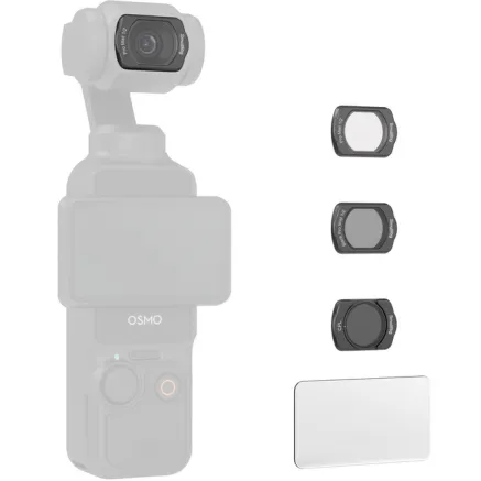 SmallRig Black/White Mist Filter & CPL Filter Set for DJI Osmo Pocket 3