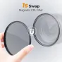 K&F Concept 72MM NANO-X CPL Magnetic Filter