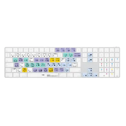 LogicKeyboard Blackmagic DaVinci Resolve 14 Cover UK