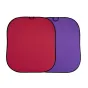 Lastolite Manfrotto Plain Collapsible 1.8 x 2.15m Red/Purple
