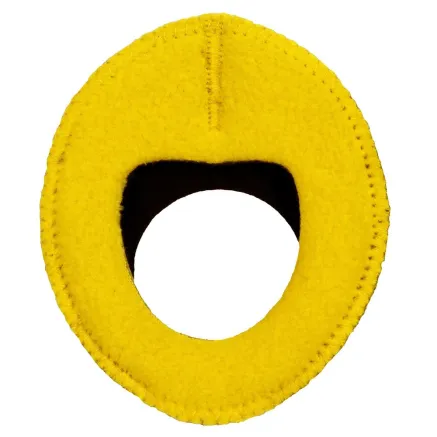 Zacuto Fleece Eye Cushion Yellow