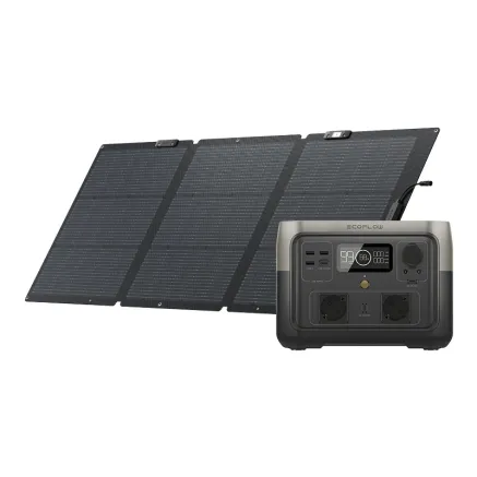 EcoFlow River 2 Max power station + 160W photovoltaic panel