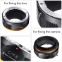 K&F Concept C/Y-NEX Adapter - Manual focus for Contax/Yashica lenses