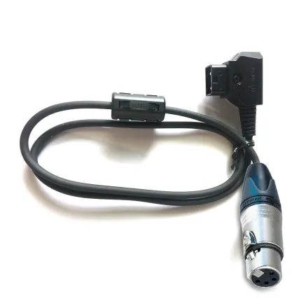 Infinitek D-TAP (M) to 4 pin XLR (F) power cable 0,6 m