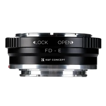 K&F Concept K&F Canon FD Lenses to Sony E Mount Camera Copper Adapter