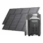 EcoFlow Delta Pro power station + 2x 400W photovoltaic panel