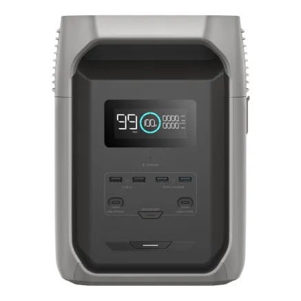 EcoFlow Delta 3 1500 power station with 2x 220W solar panels