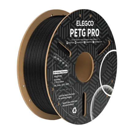 ELEGOO PETG Pro Filament Black 1.75mm 1kg