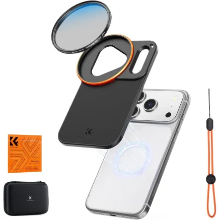 K&F Concept 58mm Screw-In iPhone Magsafe Magnetic Filter Holder