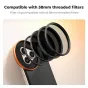 K&F Concept 58mm Screw-In iPhone Magsafe Magnetic Filter Holder