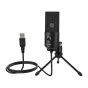 Fifine K669B condenser microphone black - USB, cardioid, 20Hz-20kHz, -43dB 
