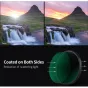 K&F Concept K&F 55MM MV36 Slim Variable ND8-ND2000