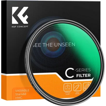 K&F Concept K&F 55MM Variable Star 4-8 Filter
