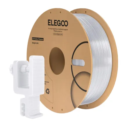 ELEGOO PC Filament transparent - High impact resistance, heat deflection 109C