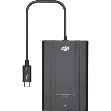 DJI Inspire 2 CINESSD Station Thunderbolt 3