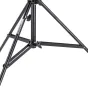 Manfrotto 007BSU Black Chrome Plated 3-Section Steel Stand