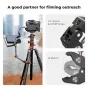 K&F Concept 11-inch Adjustable Magic Arm with Super Clamp
