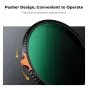 K&F Concept K&F 58mm Ultra-Low Reflection Variable ND Filter ND2-400