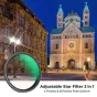 K&F Concept 58MM Variable Star 4-8 Filter