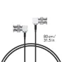 Accsoon Right Angle SDI to Right Angle SDI cable 80 cm
