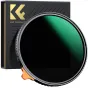 K&F Concept 55MM Adjustable Black Mist 1/4 & Variable ND2ND400 Filter