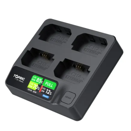 Accsoon ACC-BC-02 100W 4-Bay NP-FZ100 Fast Charger