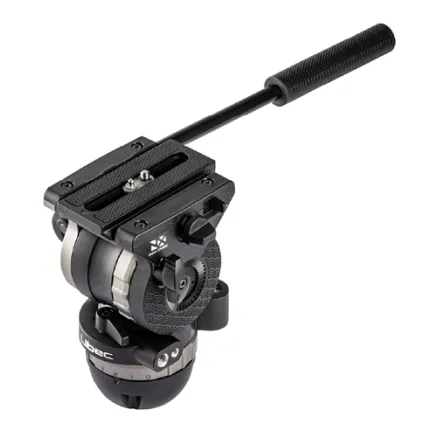 Libec NH40 - Video head with 10 kg load capacity, dual head design