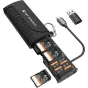 K&F Concept High-speed flash card box KF31.190 - Holds 4 SD, 6 TF, 2 Nano SIM 