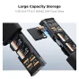 K&F Concept High-speed flash card box KF31.190 - Holds 4 SD, 6 TF, 2 Nano SIM 