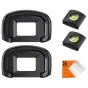 K&F Concept Camera Viewfinder Cap Kit - 2 caps, 2 hot-shoe levels, cleaning 