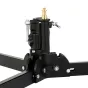 Manfrotto 299FBASE Black Small Foot Base - 3.5 kg steel, 40 kg payload, 75 