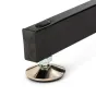 Manfrotto 299FBASE Black Small Foot Base - 3.5 kg steel, 40 kg payload, 75 