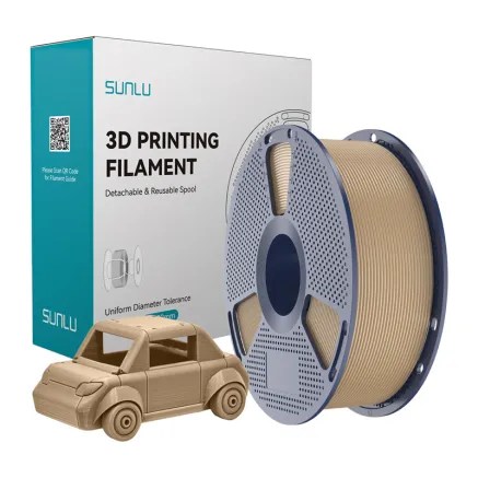 Sunlu PETG Filament Oak - Durable, high-quality 3D printing material